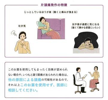 レイボー錠 片頭痛発作の急性期治療薬 名古屋 春日井の脳神経外科 勝川脳神経クリニック
