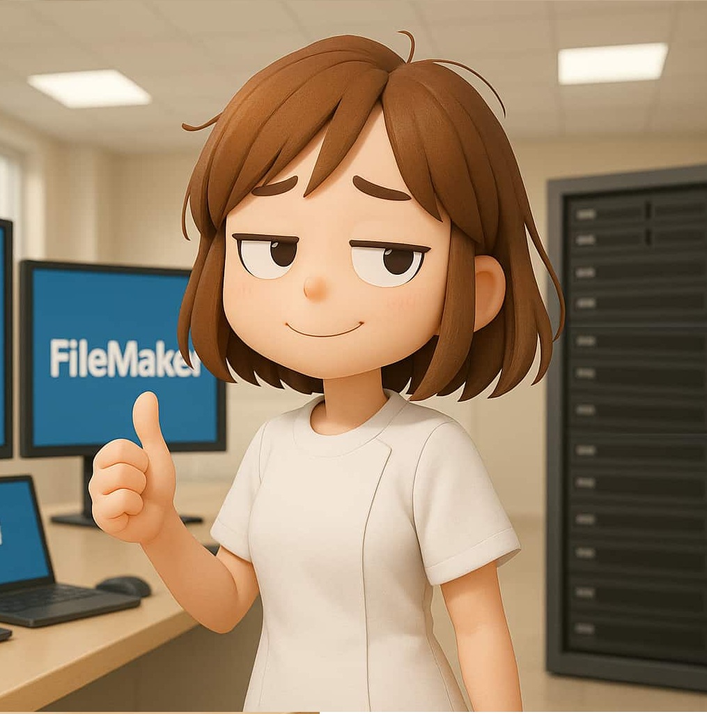 満足げなクリニック職員